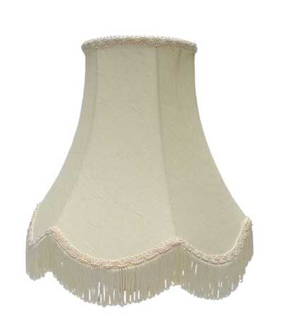 Scalloped Candle Clip Shade